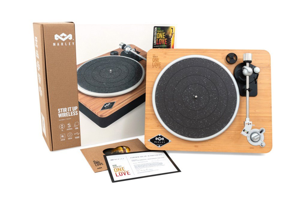 Home of Marley Drops Restricted-Version 'Bob Marley: One Love' Turntable